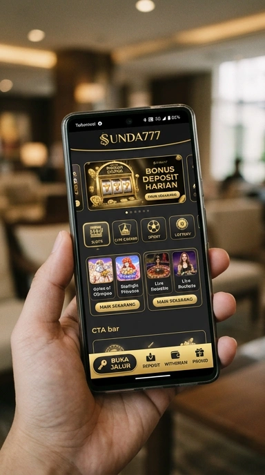 Tampilan link alternatif sunda777